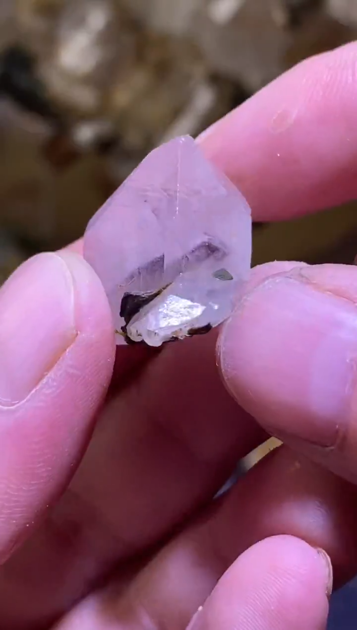 未镶嵌珠宝半成品水晶128号四川超七花园水晶原石