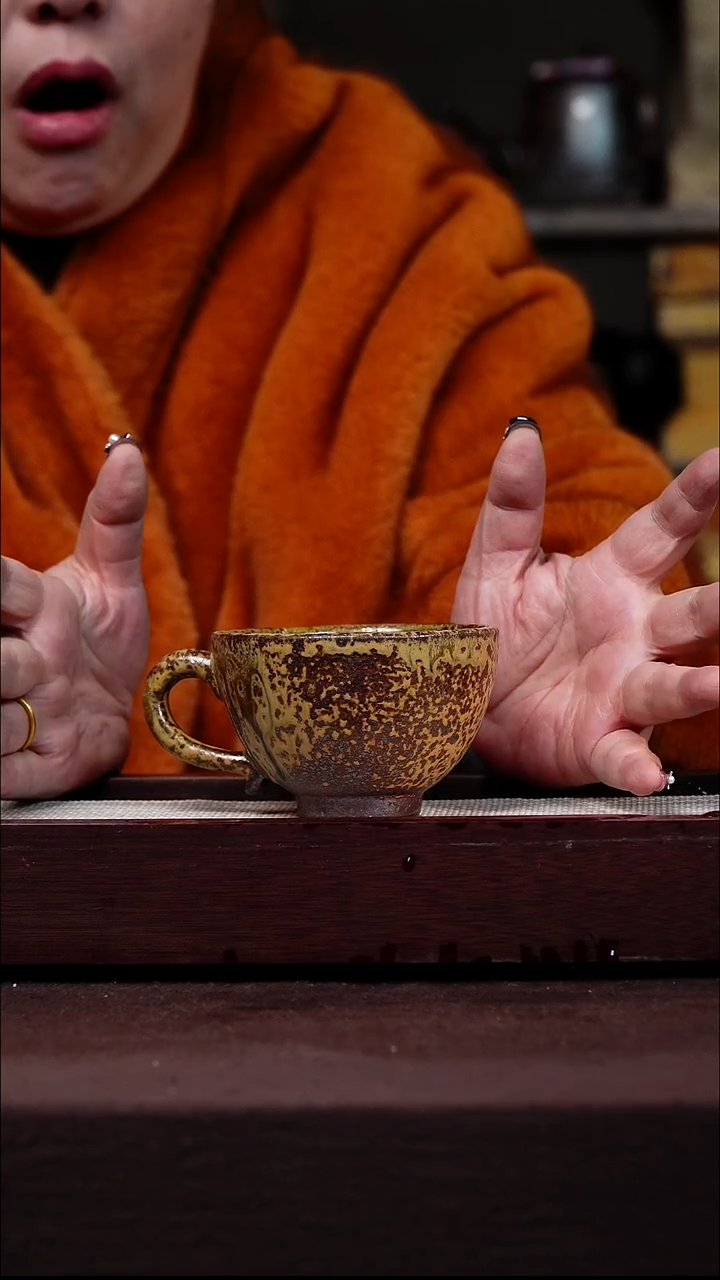 茶壶紫砂宜兴紫砂GFY 沉香木柴烧 大口杯 