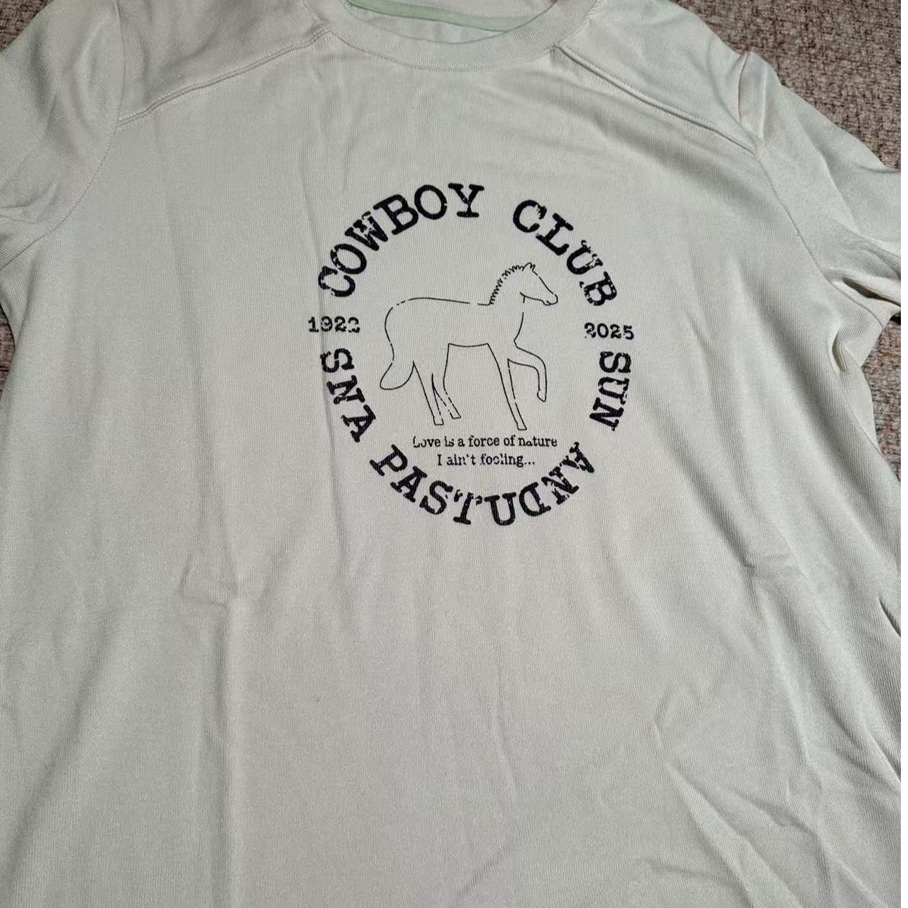 HALUNGLE/海伦格丽32660 长袖T恤磨毛宽松打底 dy