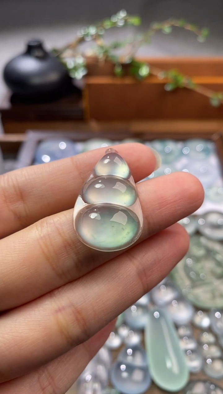 吊坠(不含链)未镶嵌翡翠豆子