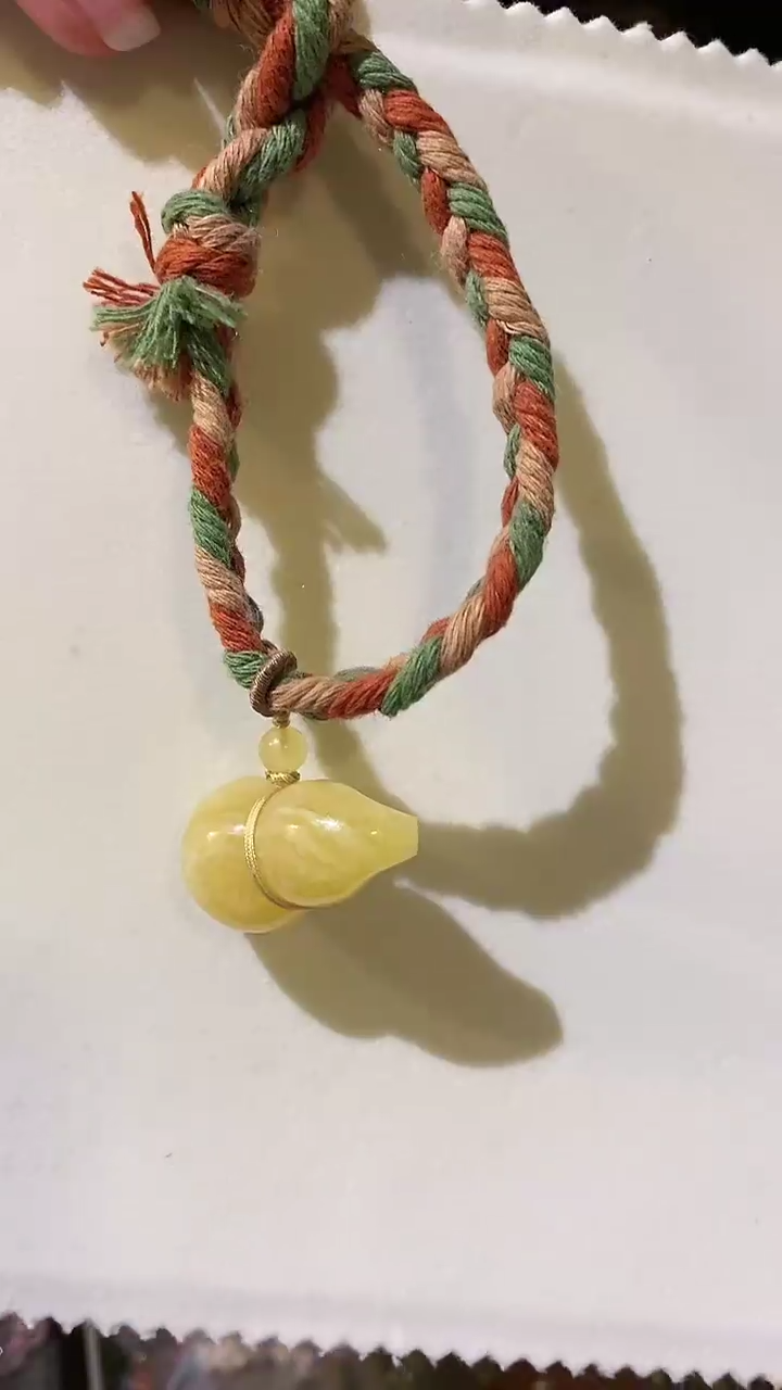 【闪购商品】琥珀手链未镶嵌葫芦手绳