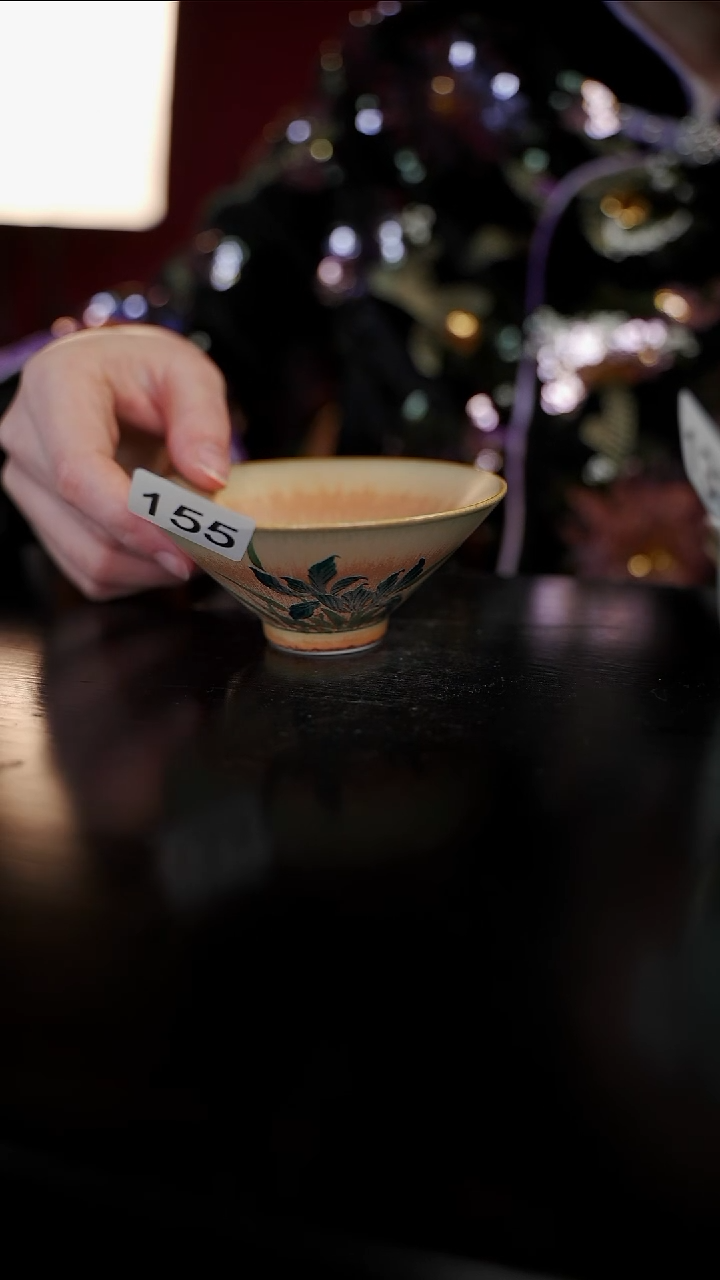 杯等烟雨陶瓷手作主人杯155