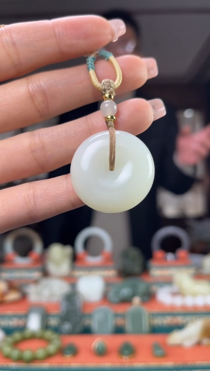 【闪购商品】和田玉颈饰未镶嵌佩佩30mm左右