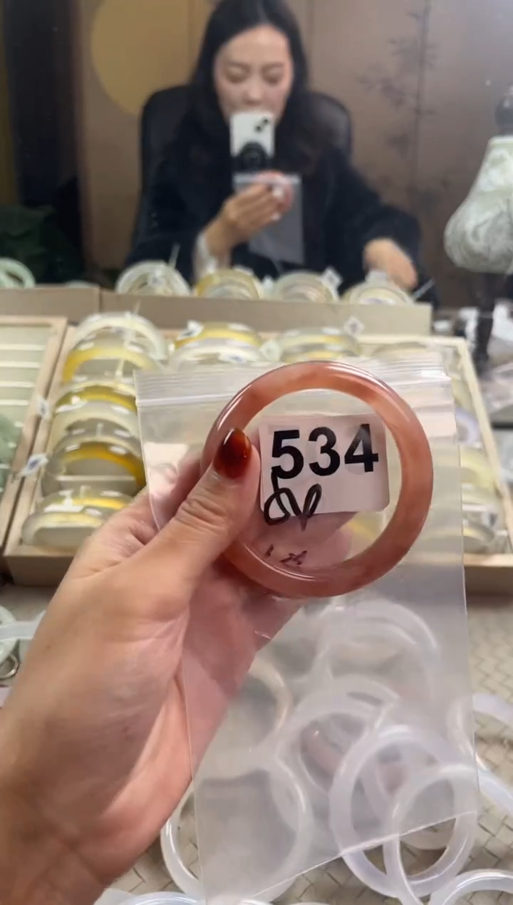 手镯玛瑙/玉髓未镶嵌534桃花酿默认微抠