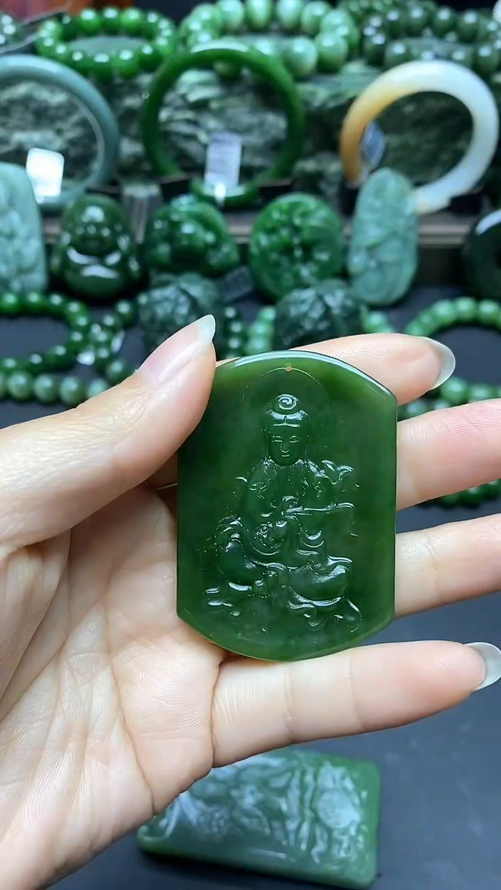 【闪购商品】和田玉吊坠未镶嵌1