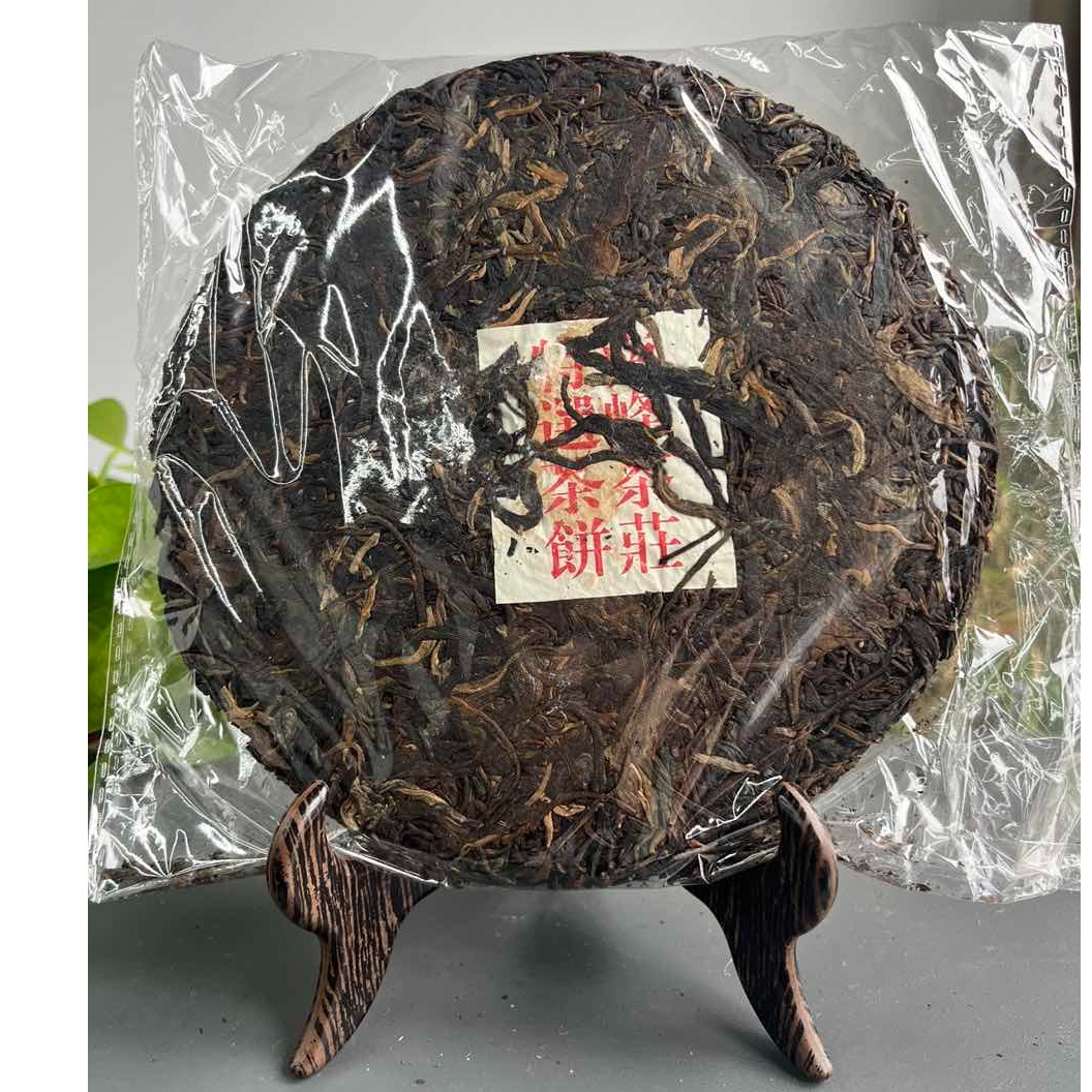 JZB10-22 2002年无纸選峰茶庄生茶357克