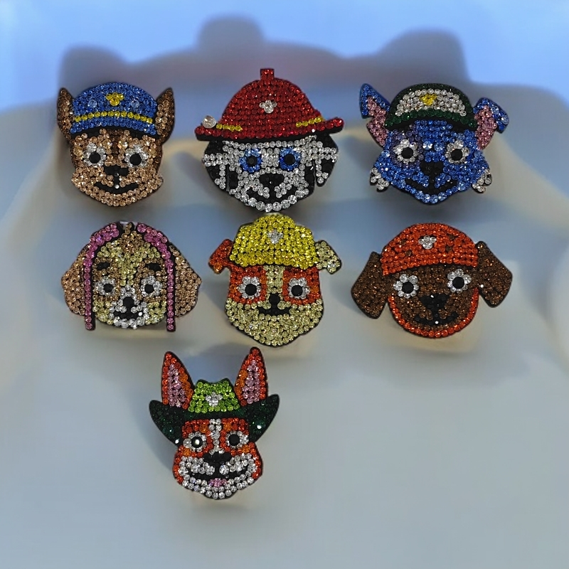 1024【汪汪队】BB夹鸭嘴夹发圈手工时尚彩色洋气仙女爆款轻奢卡通