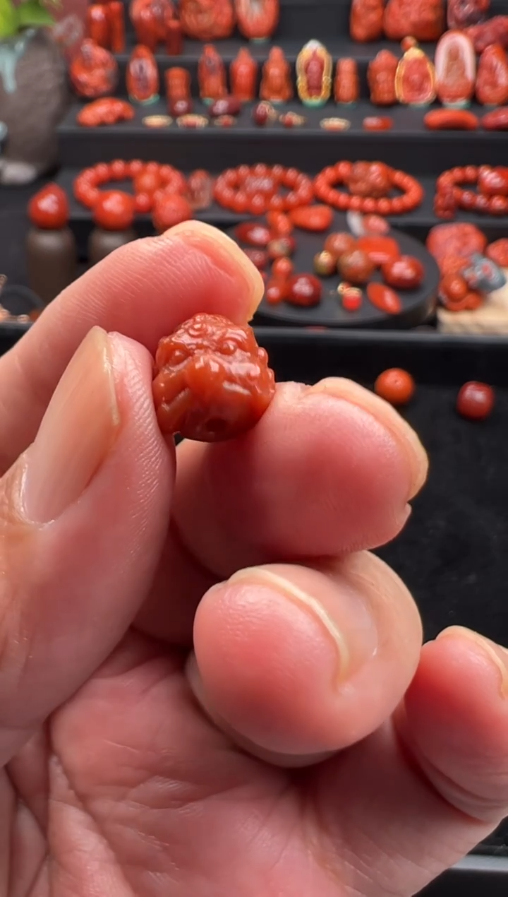 未镶嵌大鹏南红玛瑙用****1大鹏