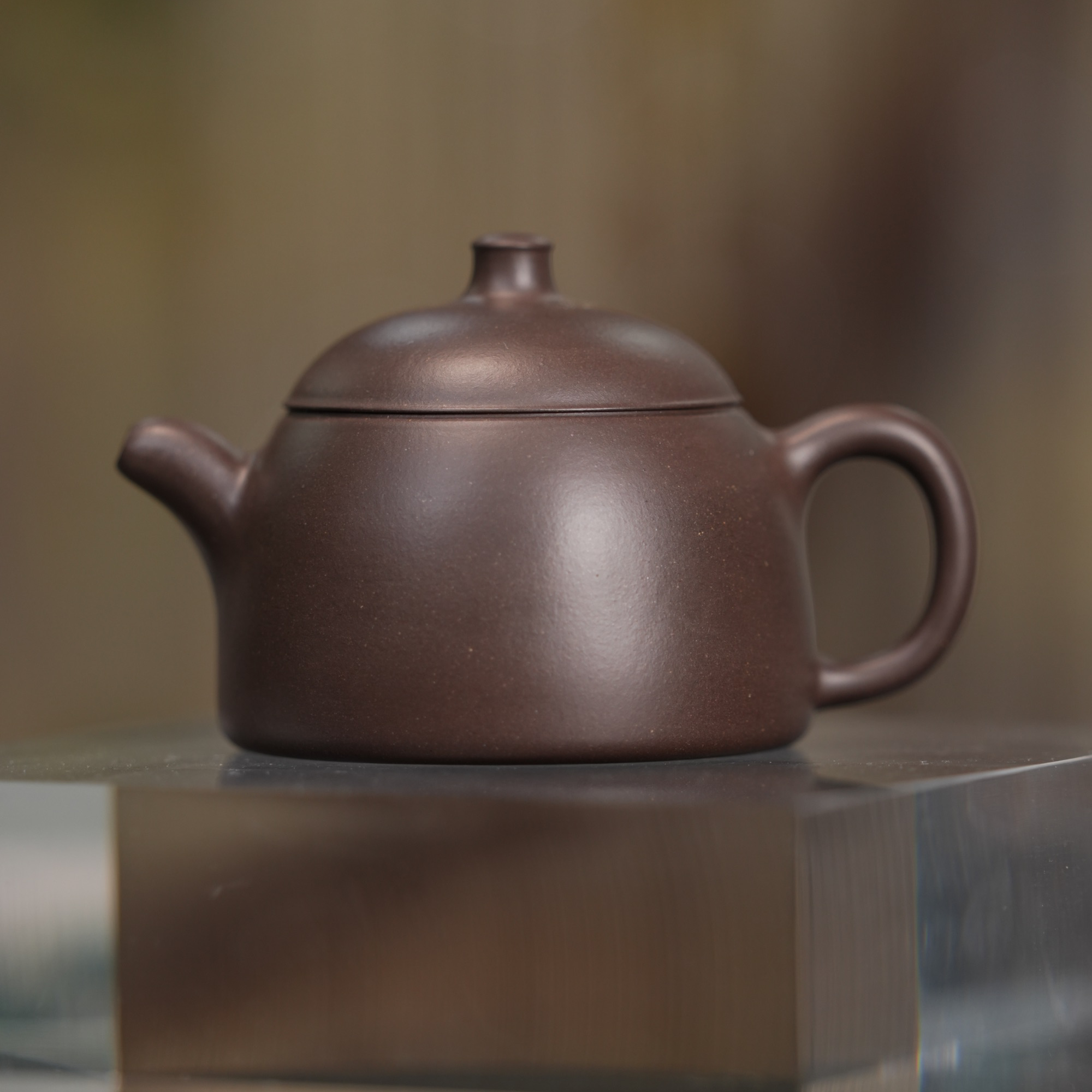 【隐瓢｜原矿天青泥】200cc 古法手工制紫砂壶