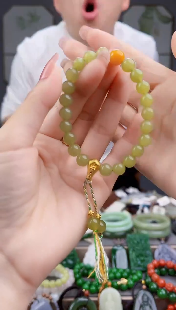 颈饰银S925镶嵌和田玉多样性发货拍一单发一个