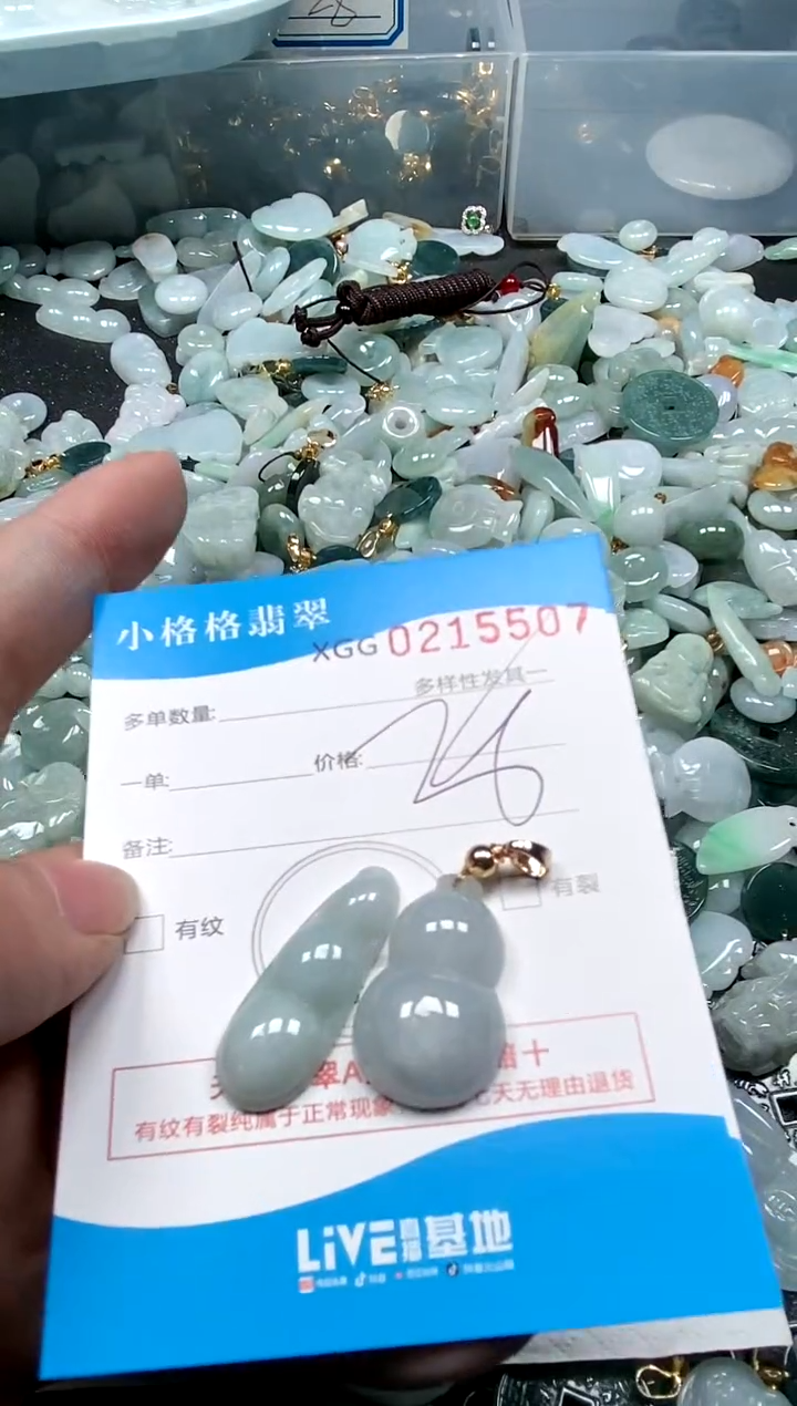 【闪购商品】翡翠颈饰未镶嵌闪购商品0215507