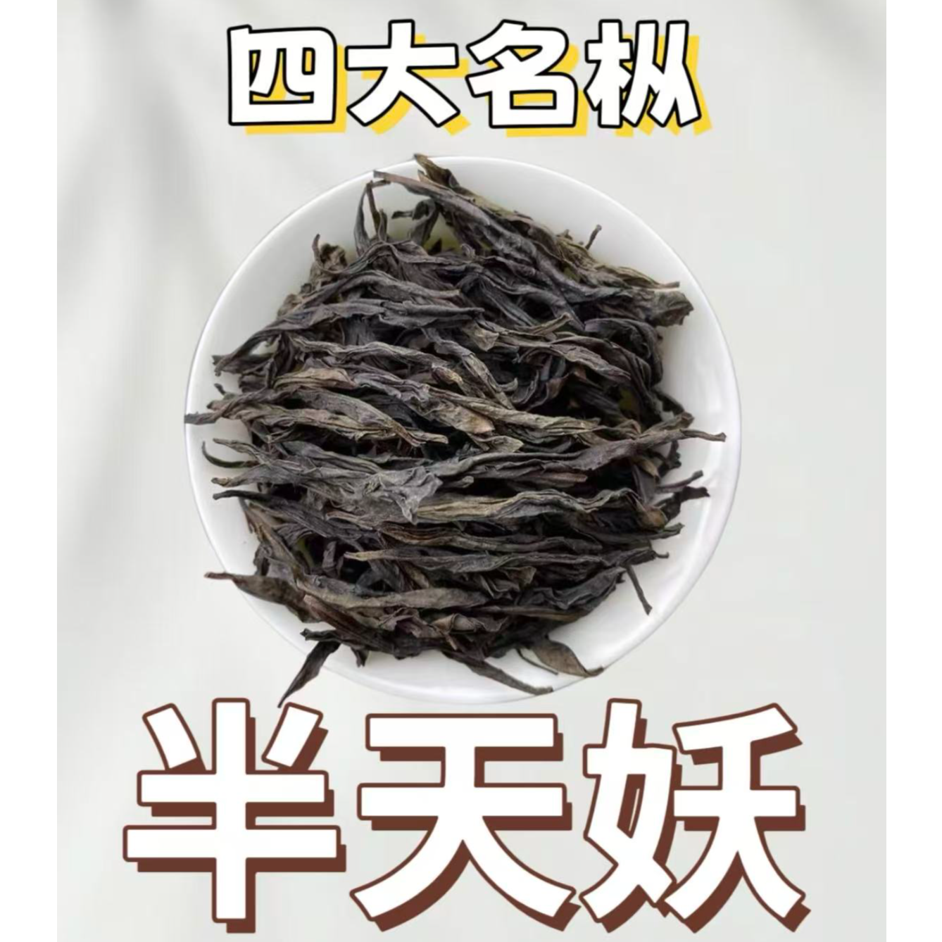 武夷岩茶名丛半天妖