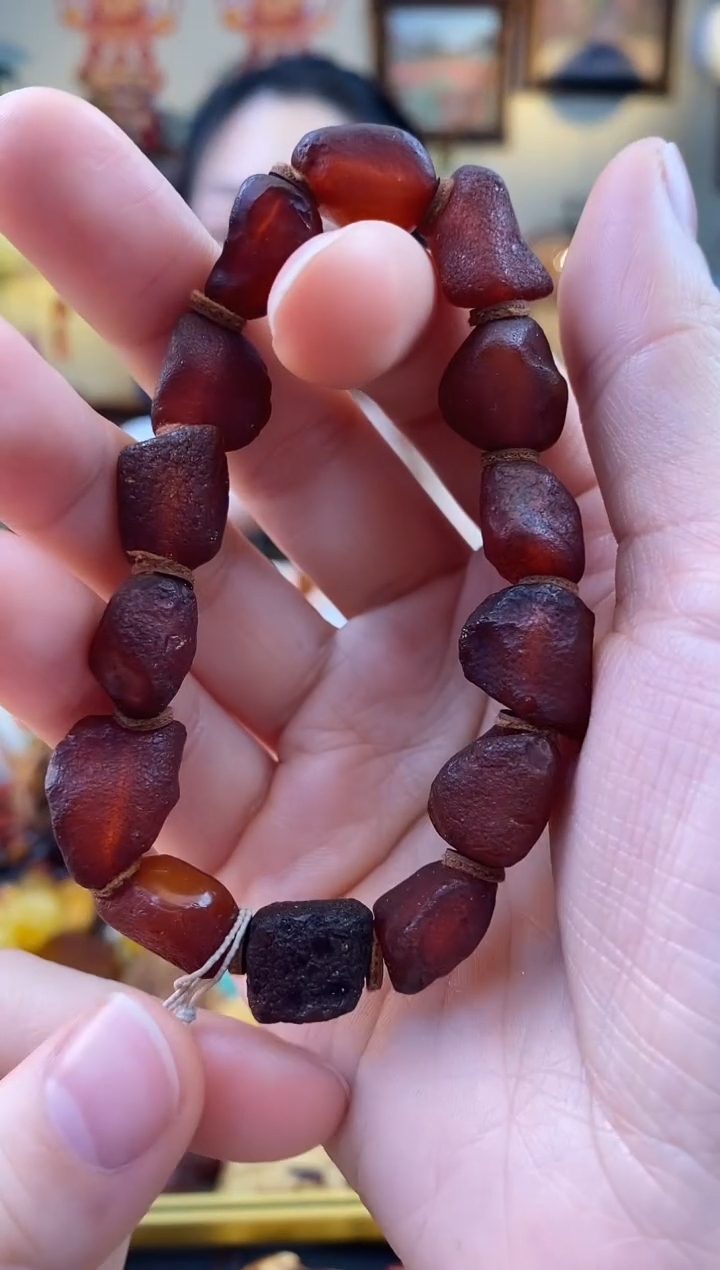 未镶嵌琥珀手串手串