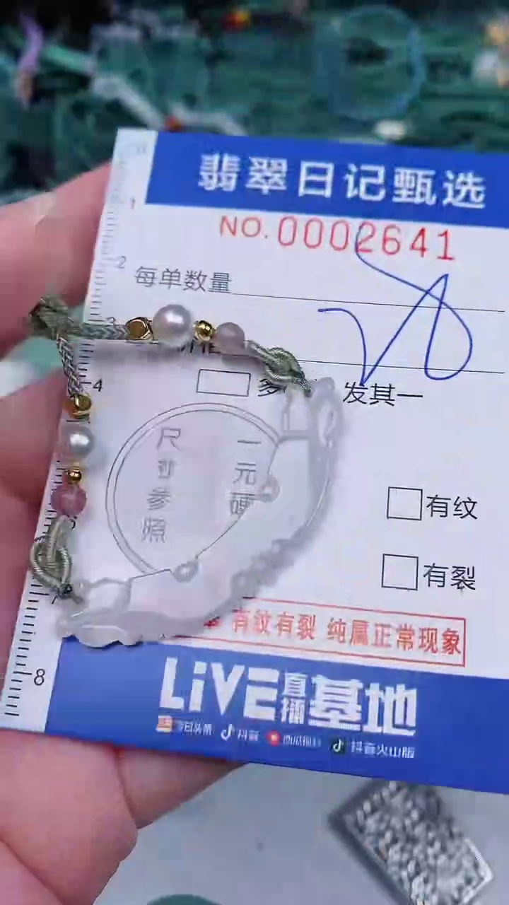 翡翠未镶嵌颈饰00002641