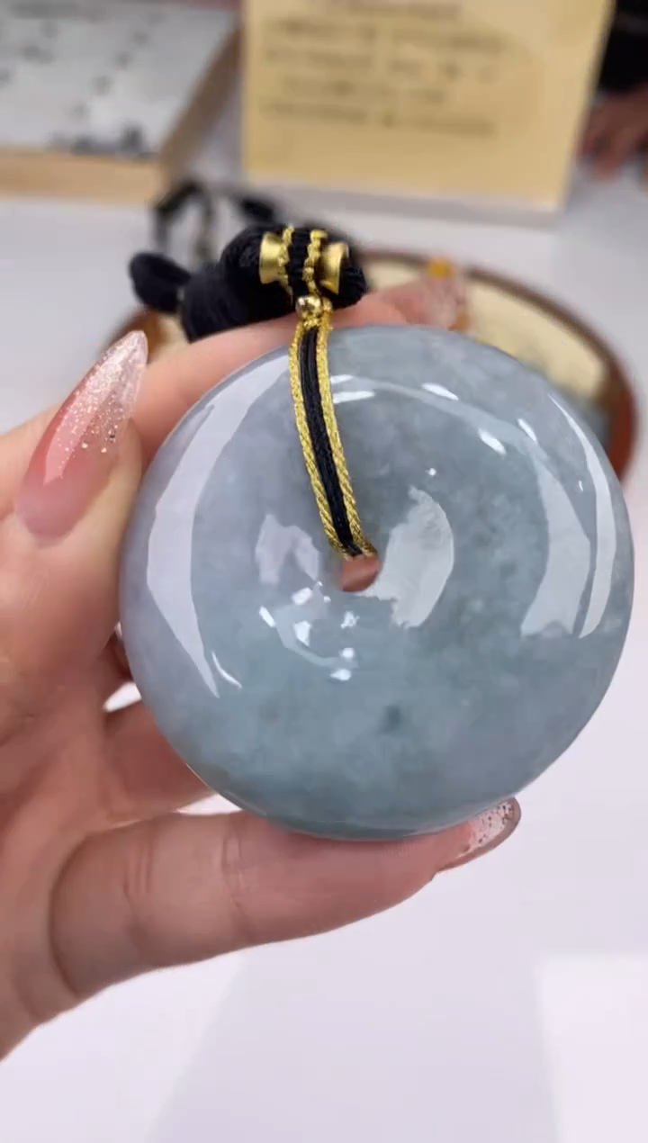 【闪购商品】翡翠吊坠(赠链)未镶嵌27927/静静聊翠