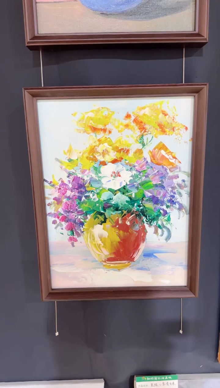 精品手绘油画作品《风景》30*40外