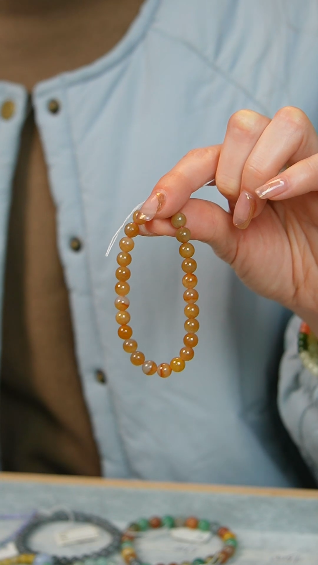 【闪购商品】翡翠手串未镶嵌5号-珠串/姿/3