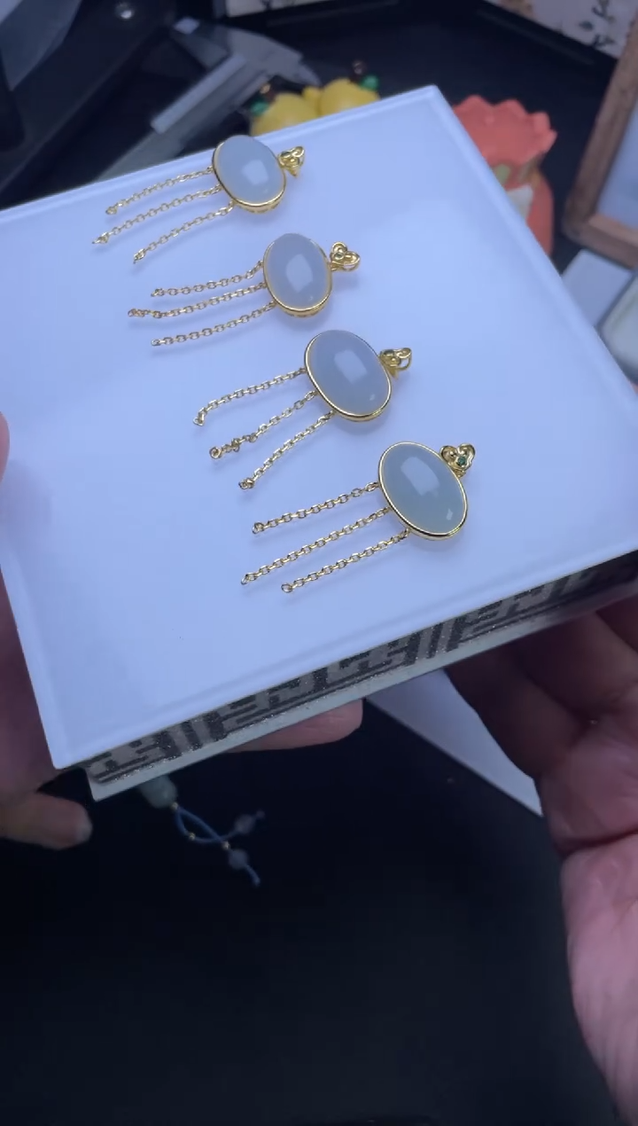 【闪购商品】翡翠挂件银S925镶嵌多样性发一件H6
