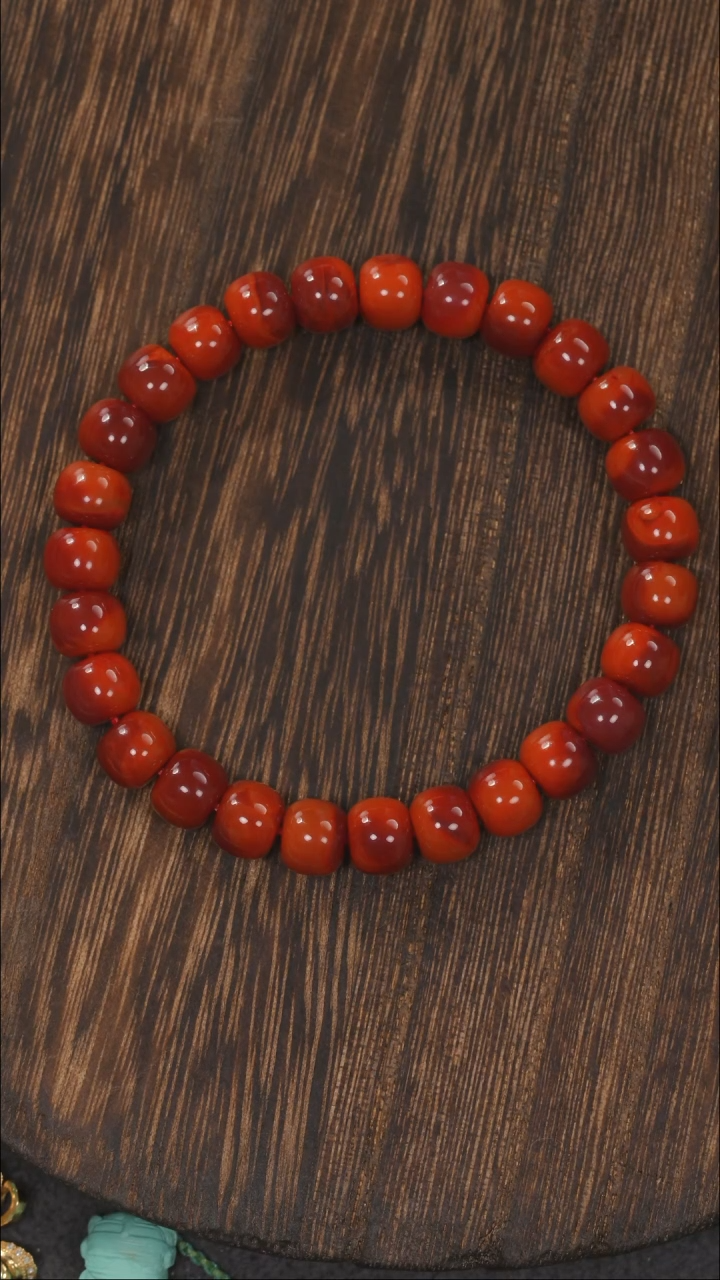 【闪购商品】南红玛瑙手链未镶嵌1