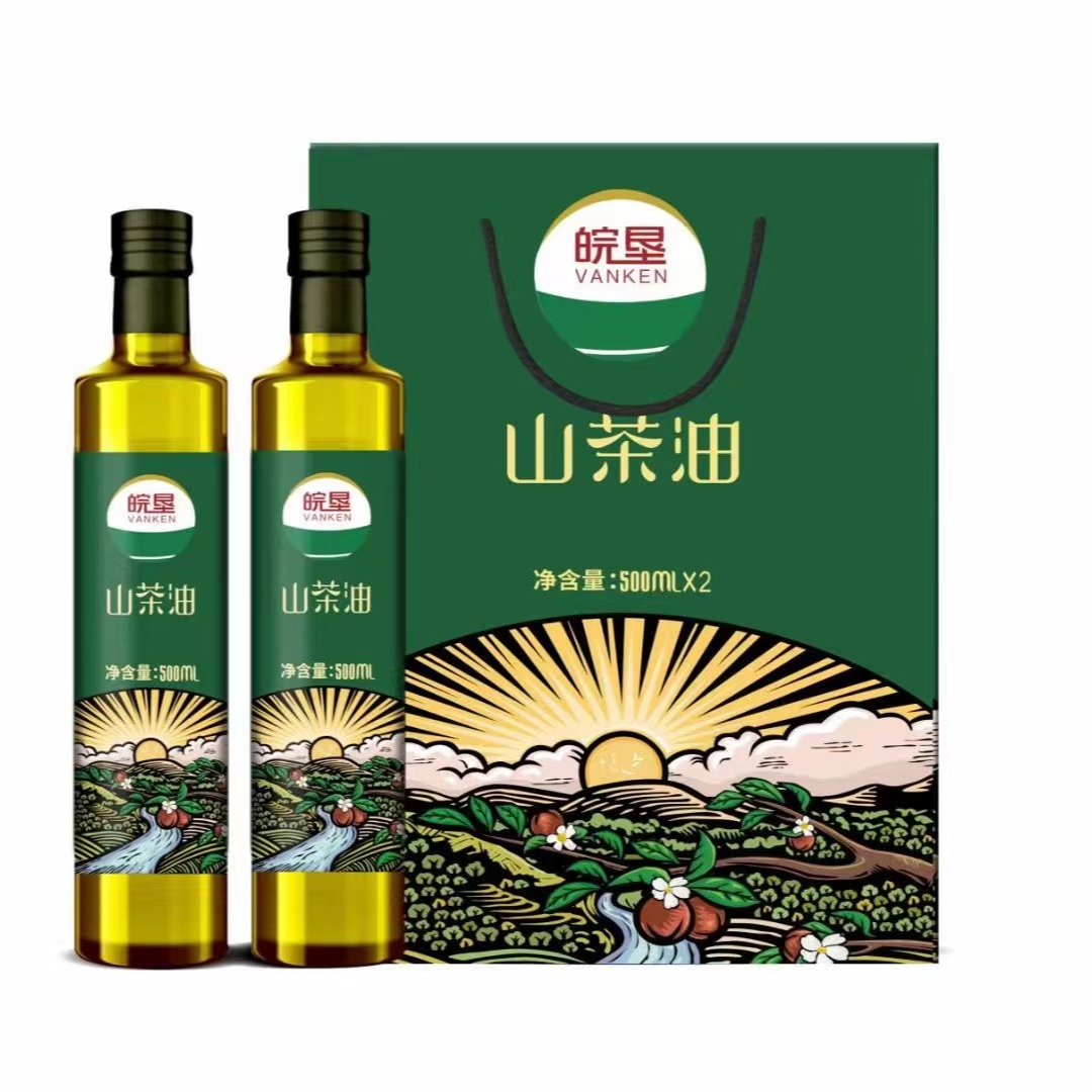 皖垦山茶油礼盒装物理压榨适合炒菜送礼