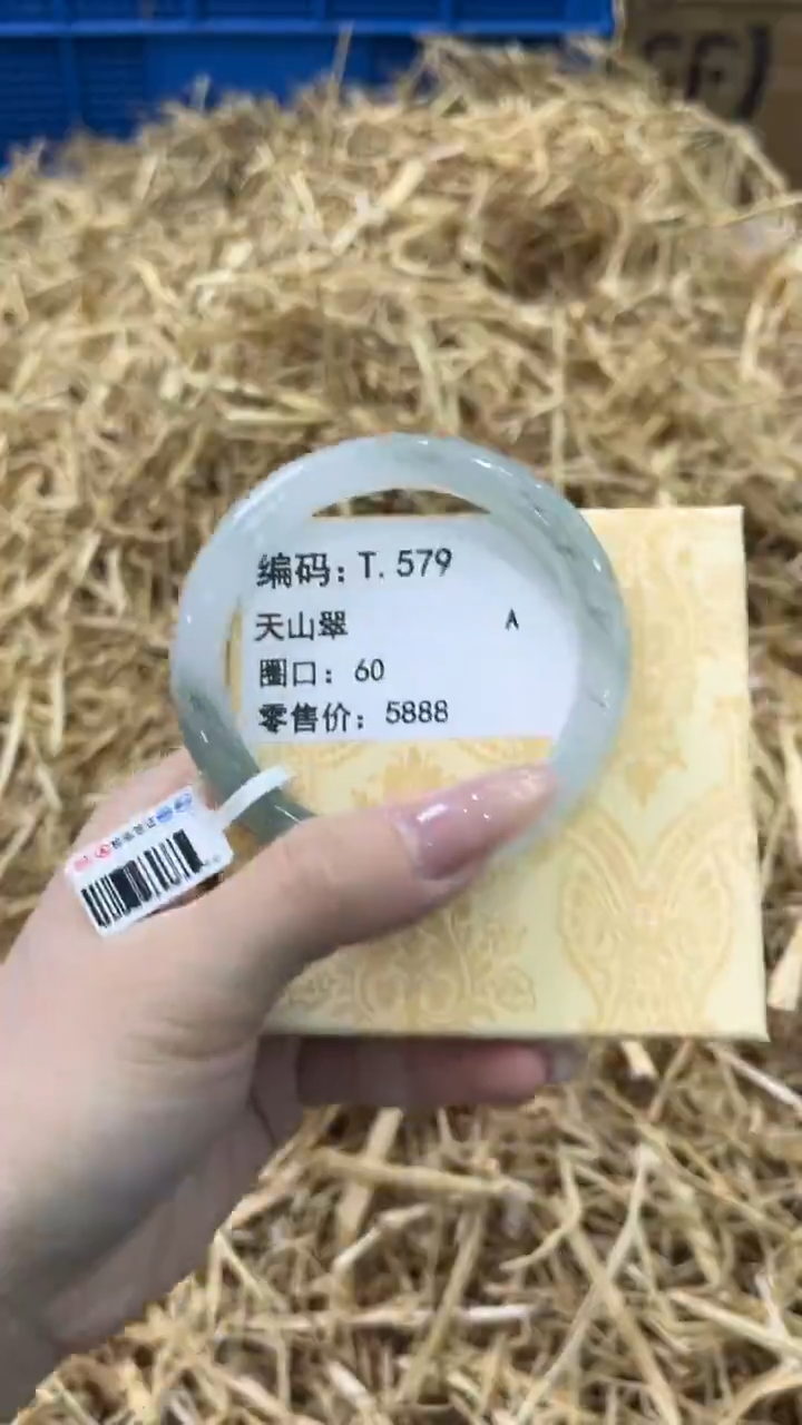 未镶嵌手镯石英质玉T.579