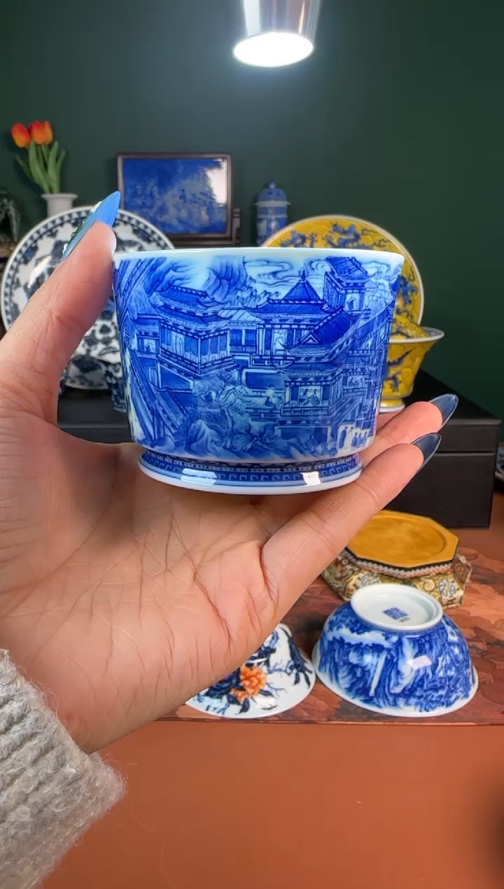 【闪购商品】杯仪贤堂   龙舟   直筒杯  