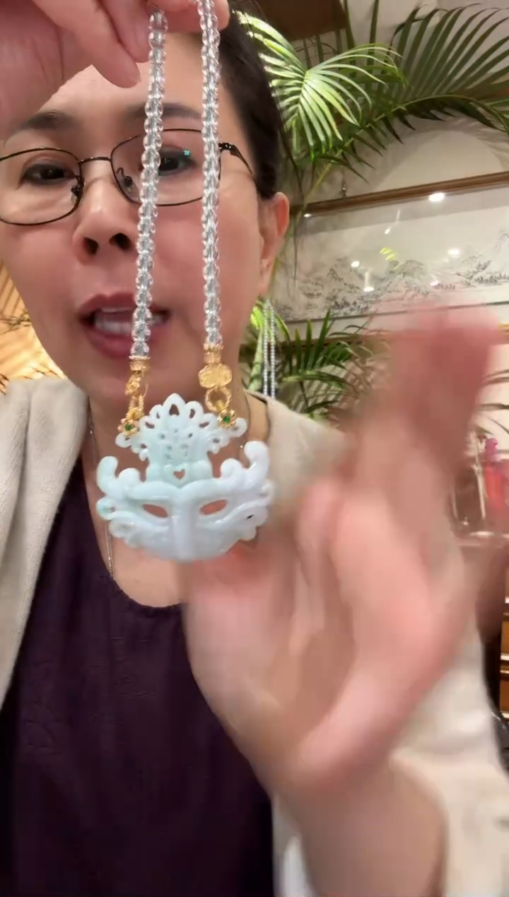 【闪购商品】翡翠颈饰未镶嵌国风