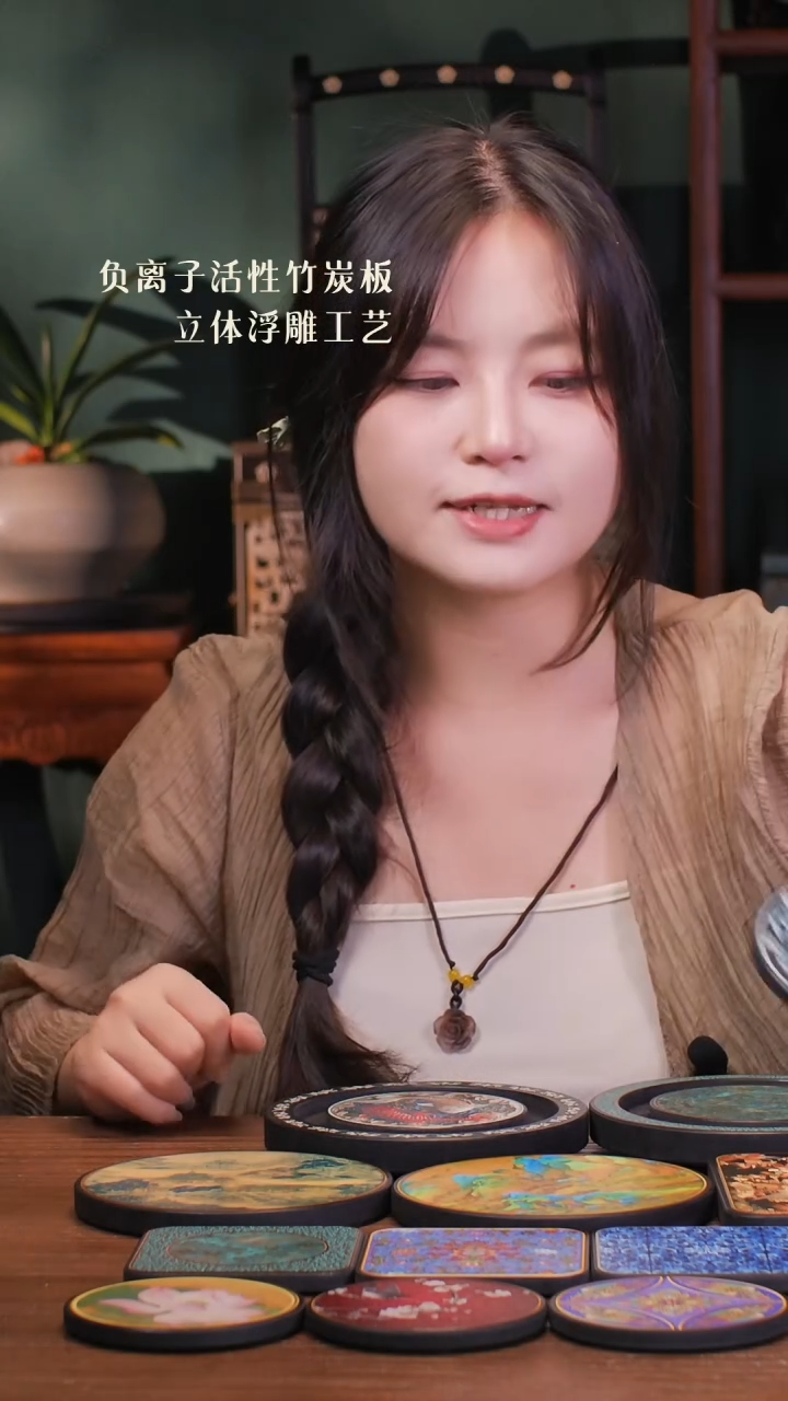 雯*壹藏贰宝百鸟朝凤大垫子三片
