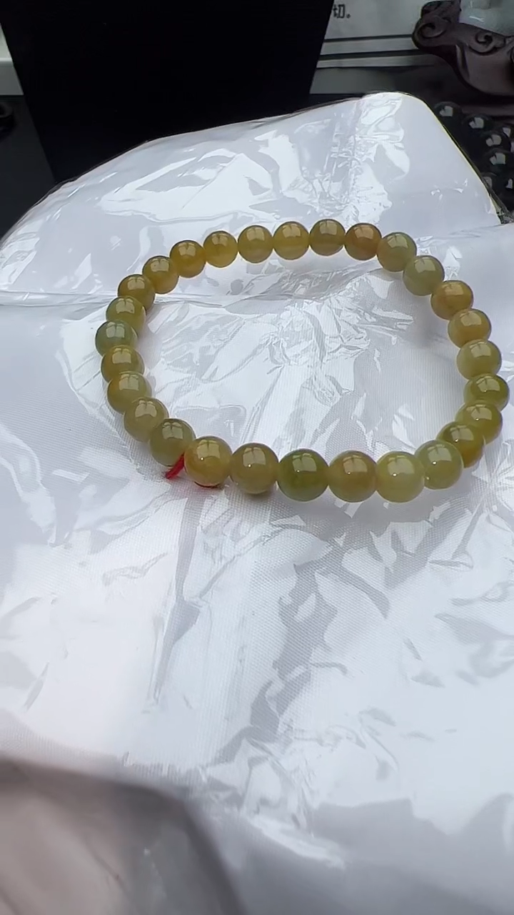 未镶嵌手串翡翠玉珠手串