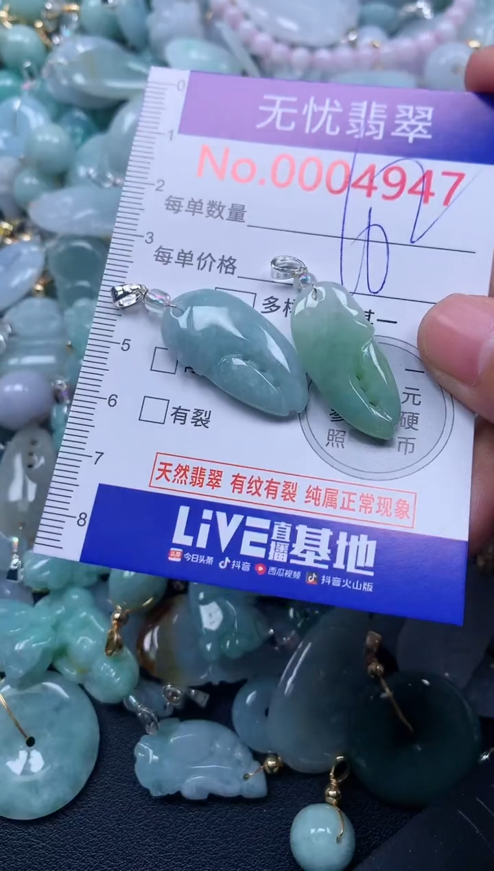 颈饰未镶嵌翡翠4947