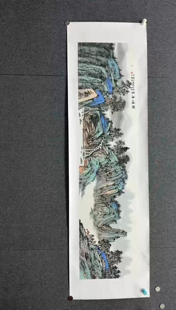 国画炳山艺术--潘如华老师作品