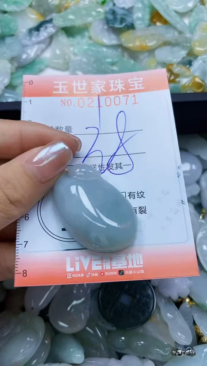 【闪购商品】翡翠颈饰未镶嵌闪购0210071