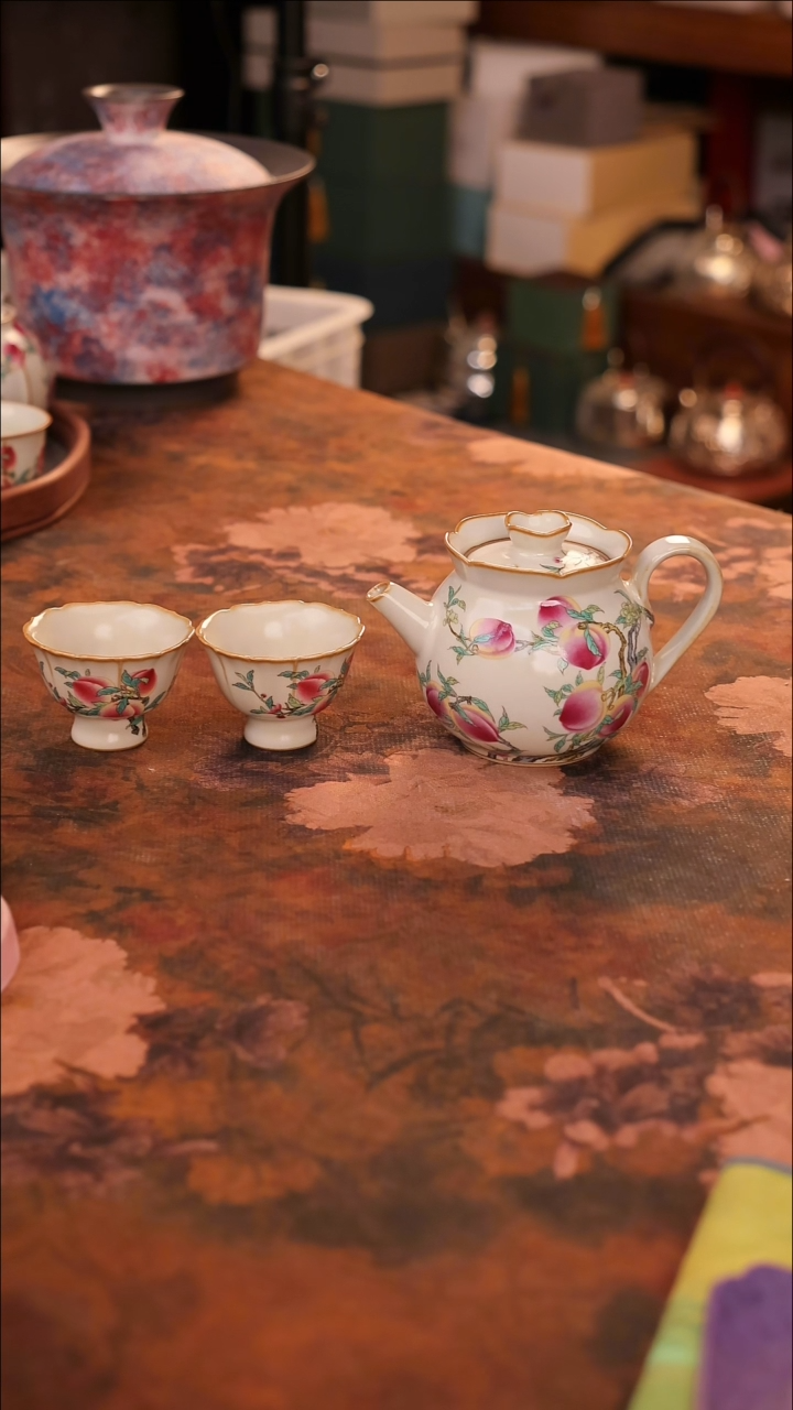 【闪购商品】陶瓷茶具（无礼盒无茶盘）@@A11380