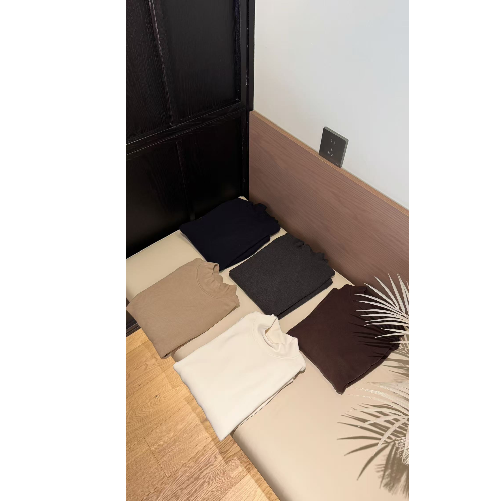 Y.M | 本命打底 双面澳绒 暖呼呼超舒服莫瑞系智感中领打底衫1495