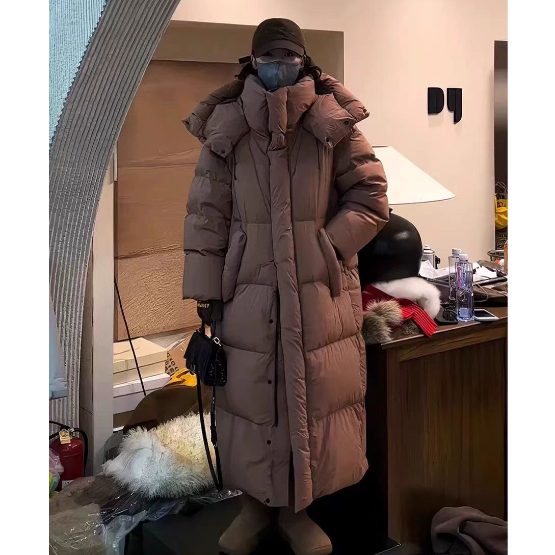 冬季高级感防寒大被子加厚百搭羽绒女（衣长112）