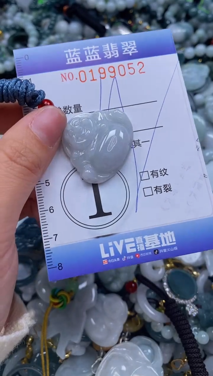 翡翠未镶嵌颈饰闪购0199053