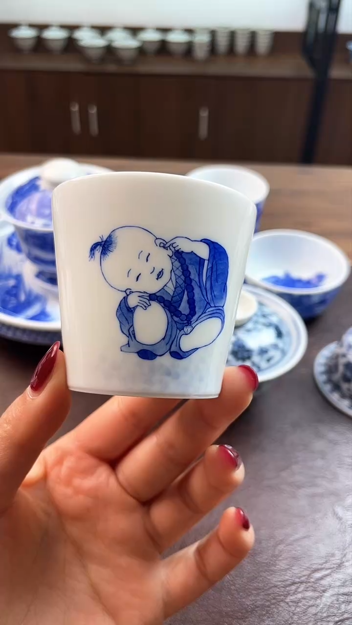 【闪购商品】景德镇手工手绘茶具