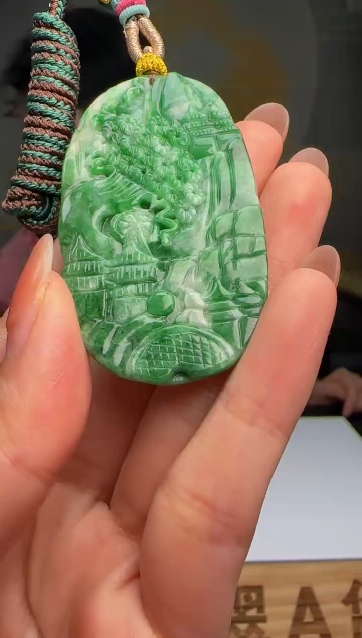 定制翡翠未镶嵌WB13753翡翠