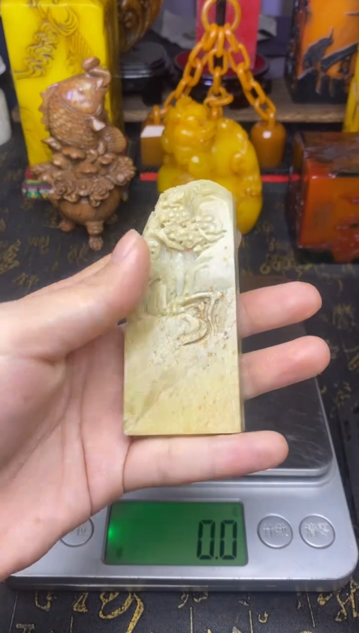 寿山石印石纯天然篆刻石料