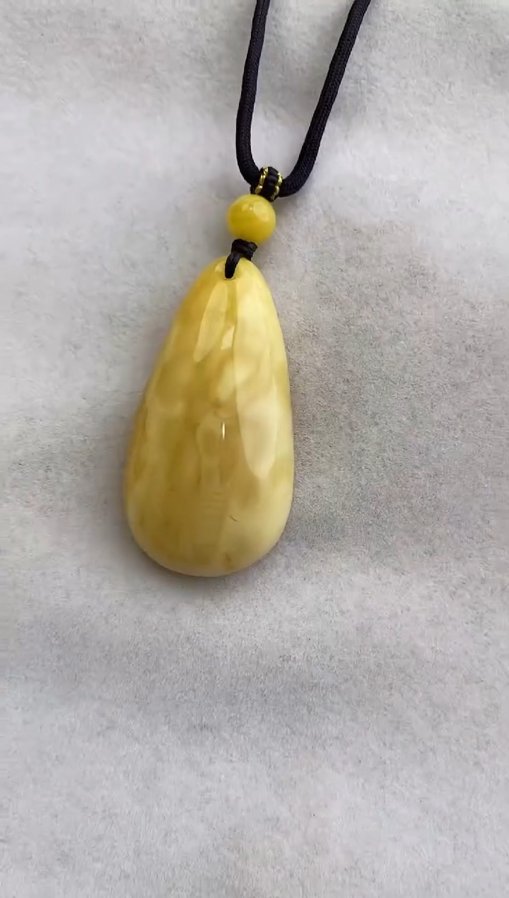 未镶嵌琥珀裸石10526111-吊坠