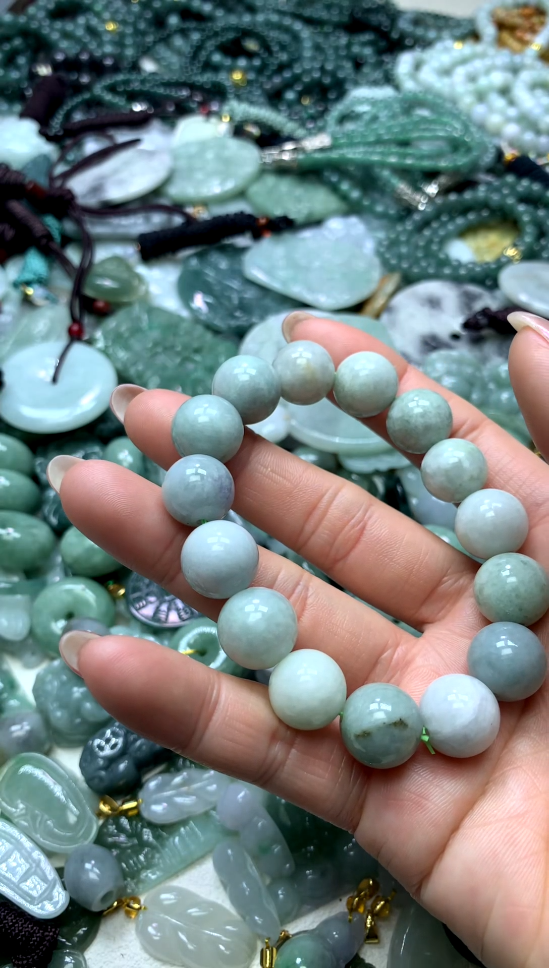 吊坠(不含链)未镶嵌翡翠1