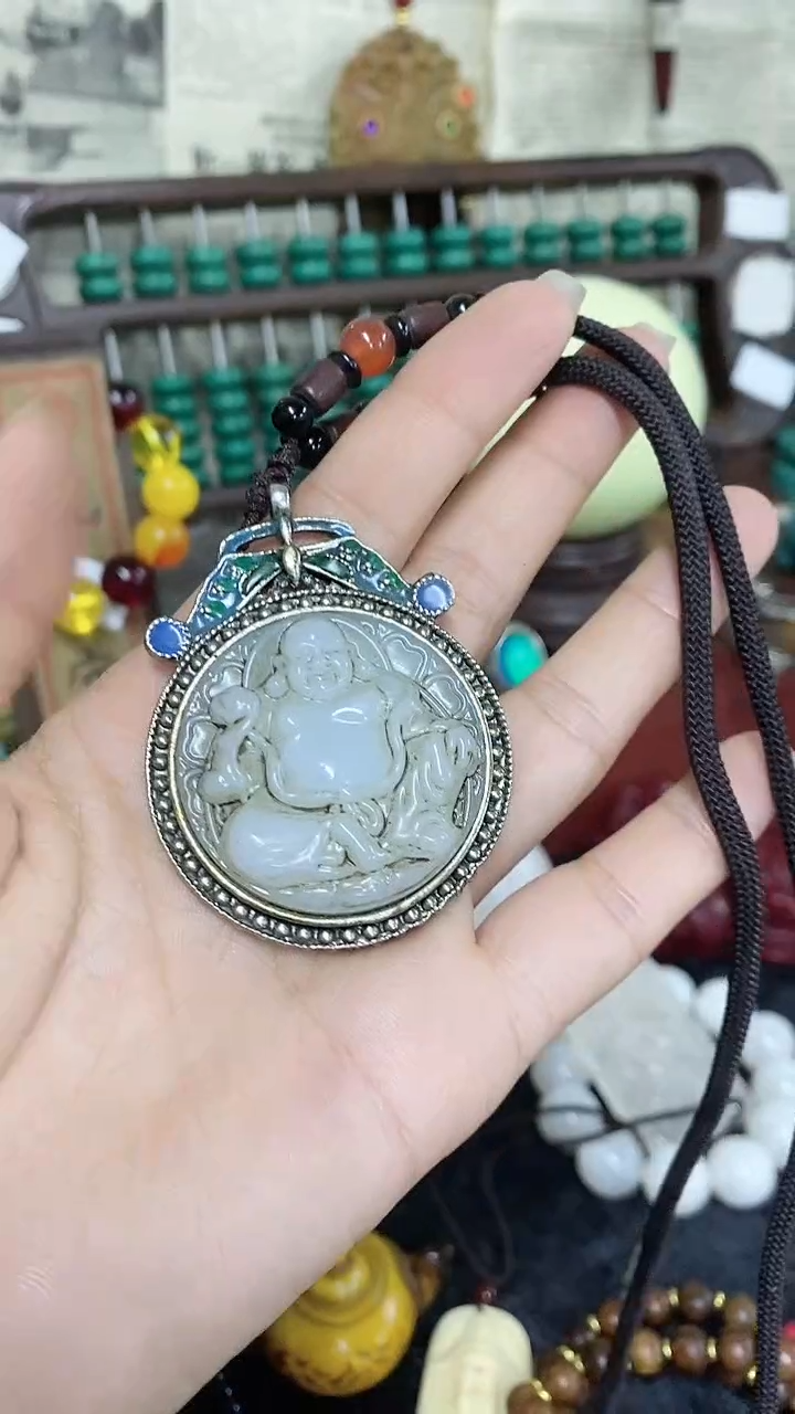 【闪购商品】和田玉颈饰未镶嵌主播推荐主播推荐