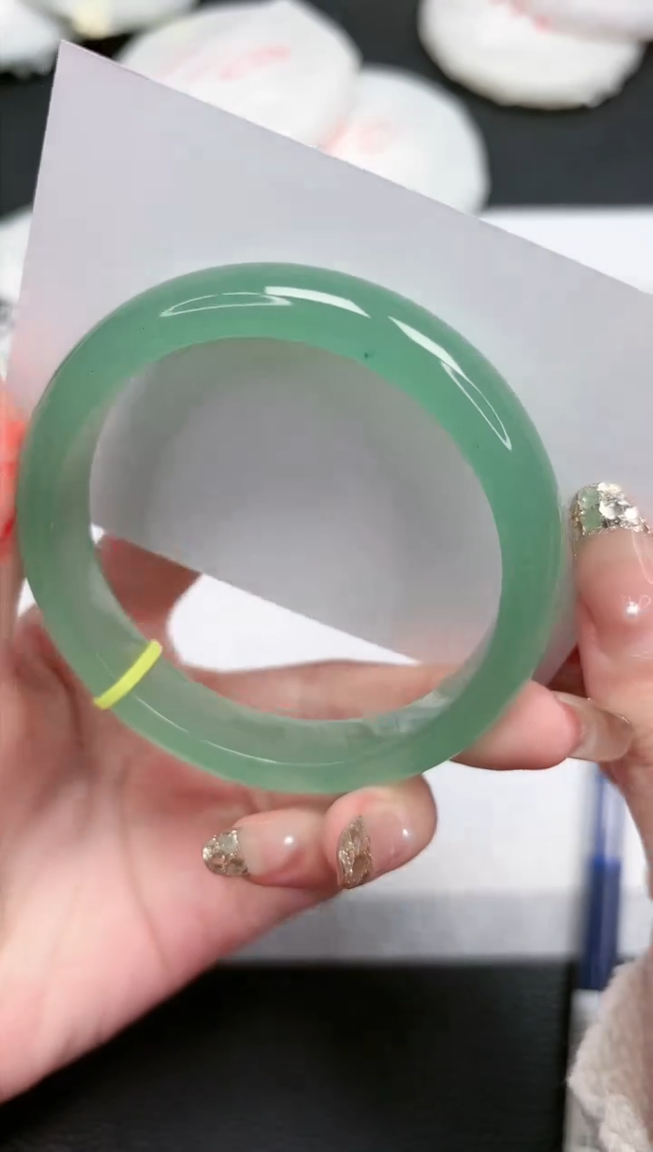 【闪购商品】石英质玉手镯未镶嵌337-53.8