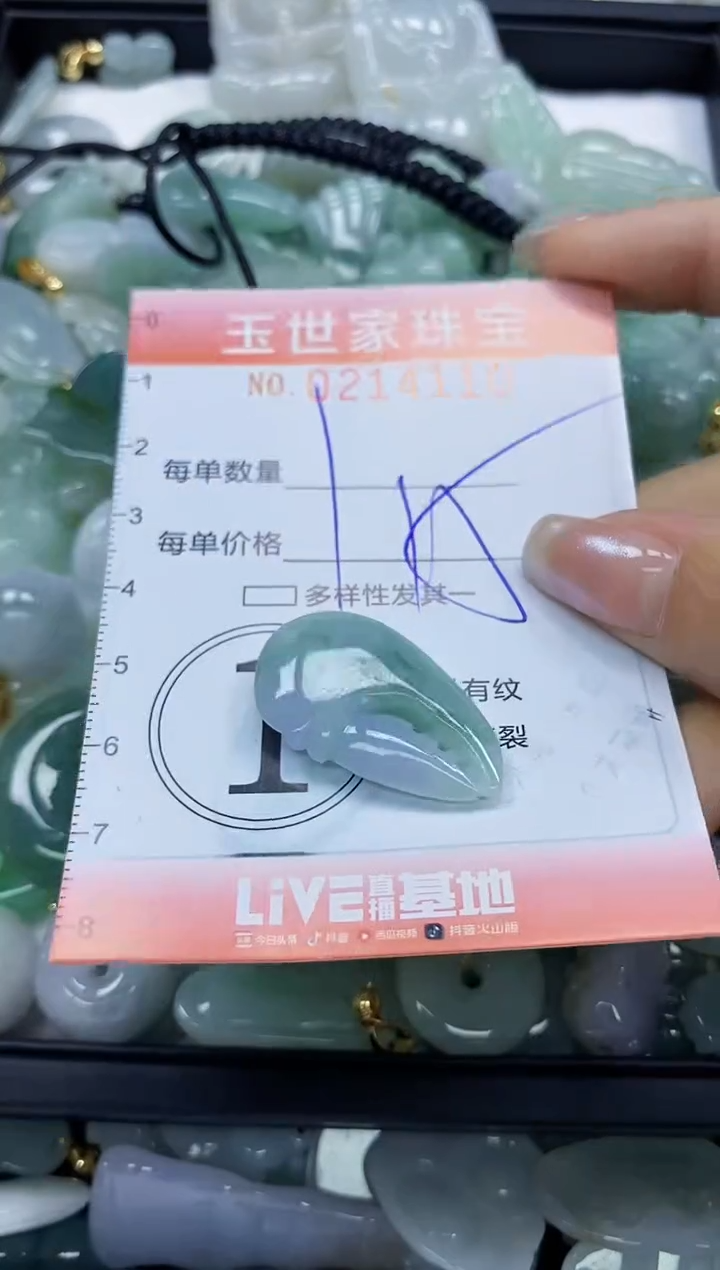 【闪购商品】翡翠未镶嵌颈饰闪购0214110