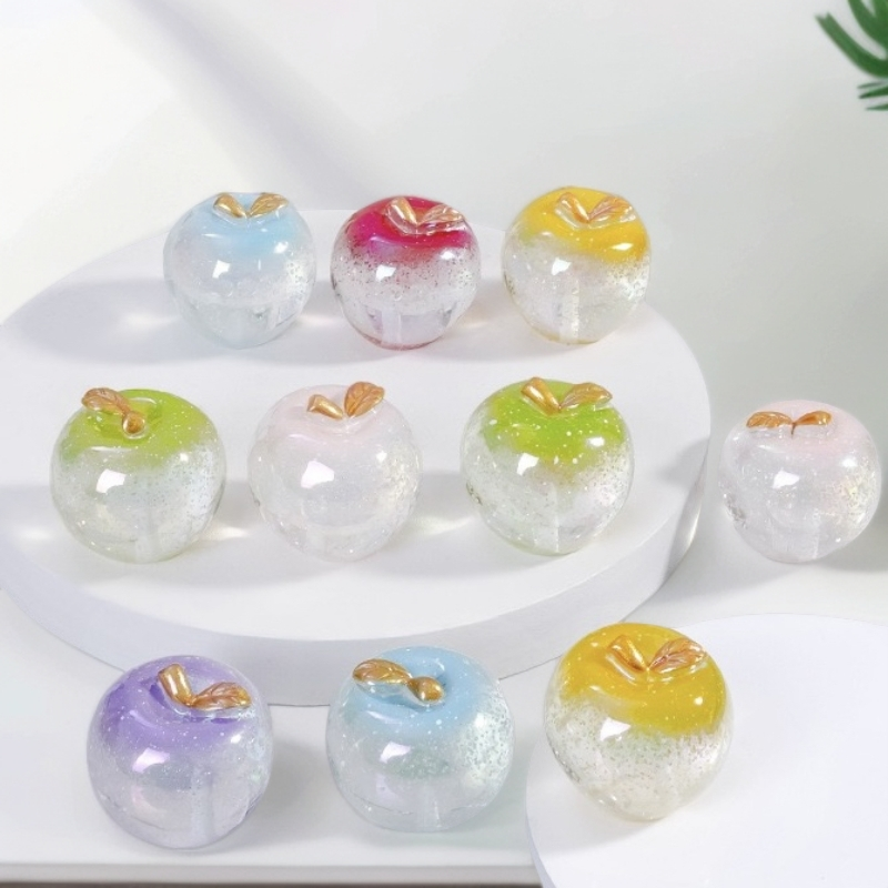 【八黎家】夜光圣诞苹果萌粒摆件