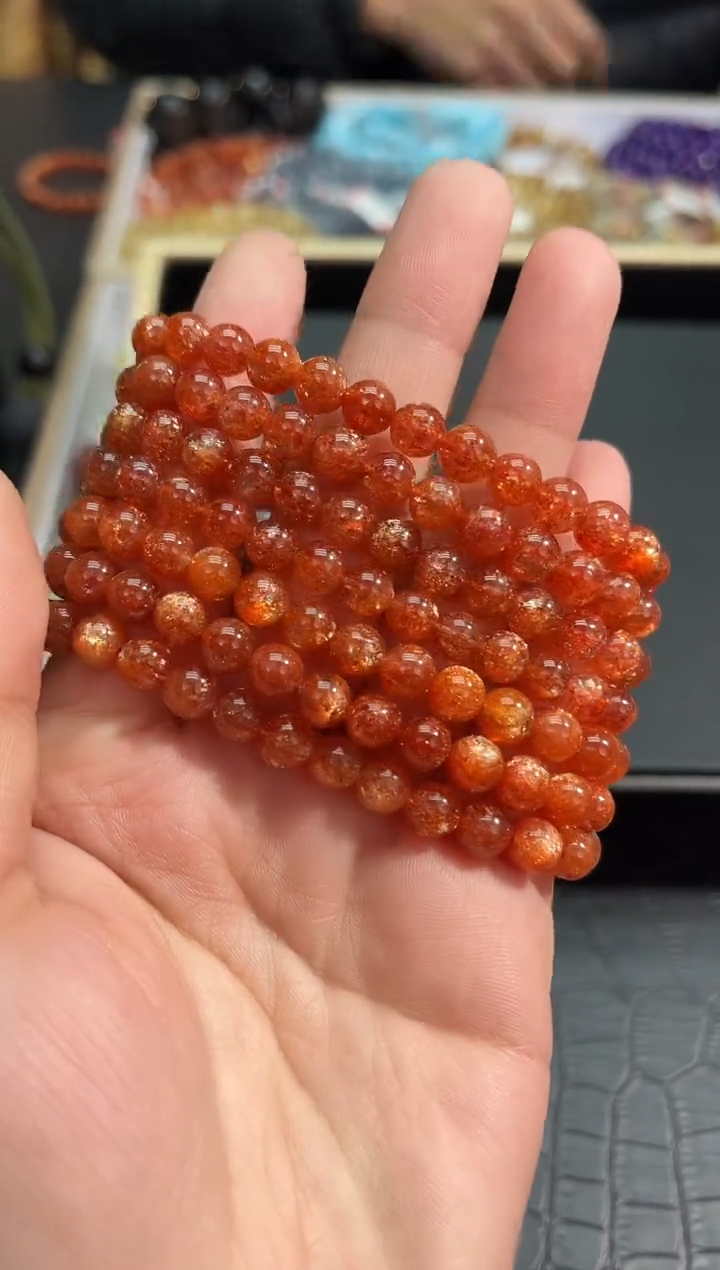 【闪购商品】日光石手链未镶嵌15多样性发其一 6+