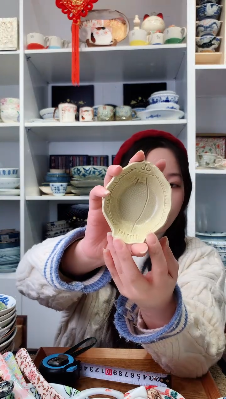 【闪购商品】钛合金日本进口鱼骨蘸料碟