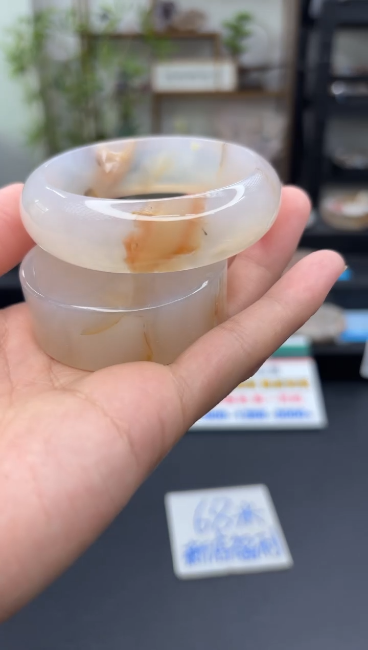 【闪购商品】石英质玉手镯未镶嵌A 251(59圈赠送镯心)