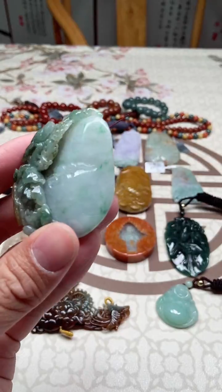 【闪购商品】翡翠颈饰未镶嵌20250223@@52