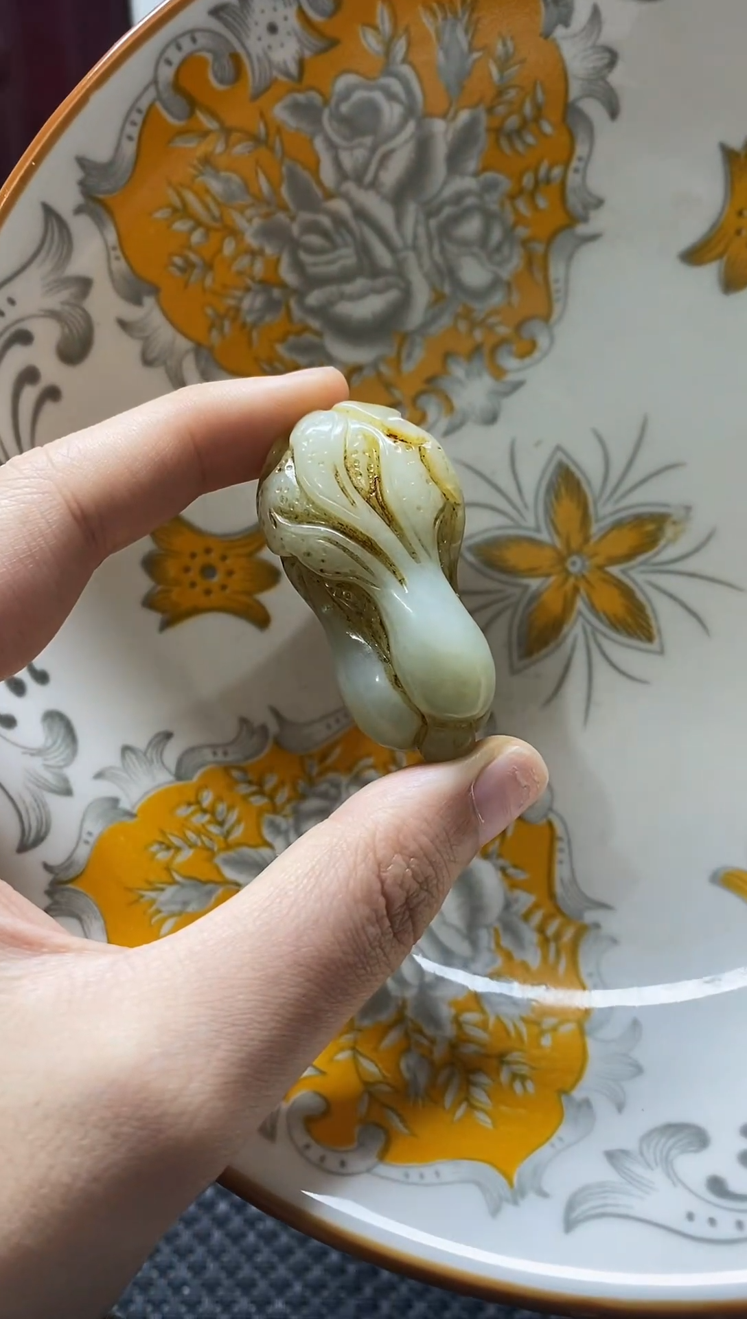 瓷片瓷片 瓷器 摆件 1个